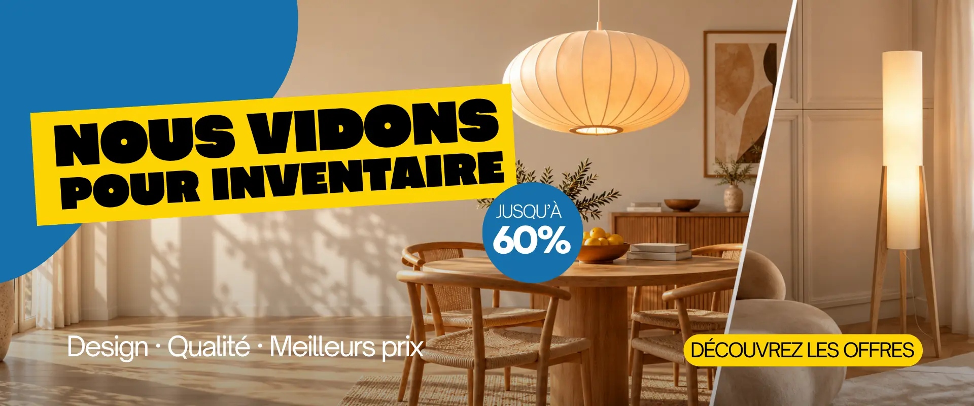 Ventilateurs de plafond